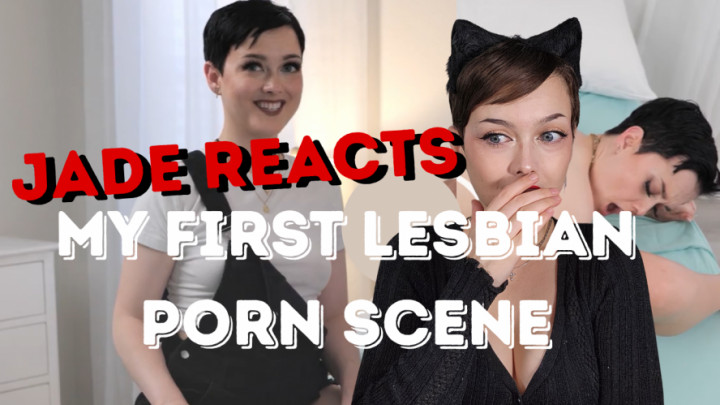 mrsvalentine666:Pornstar Reacts: My First Lesbian Scene 3 Years Later