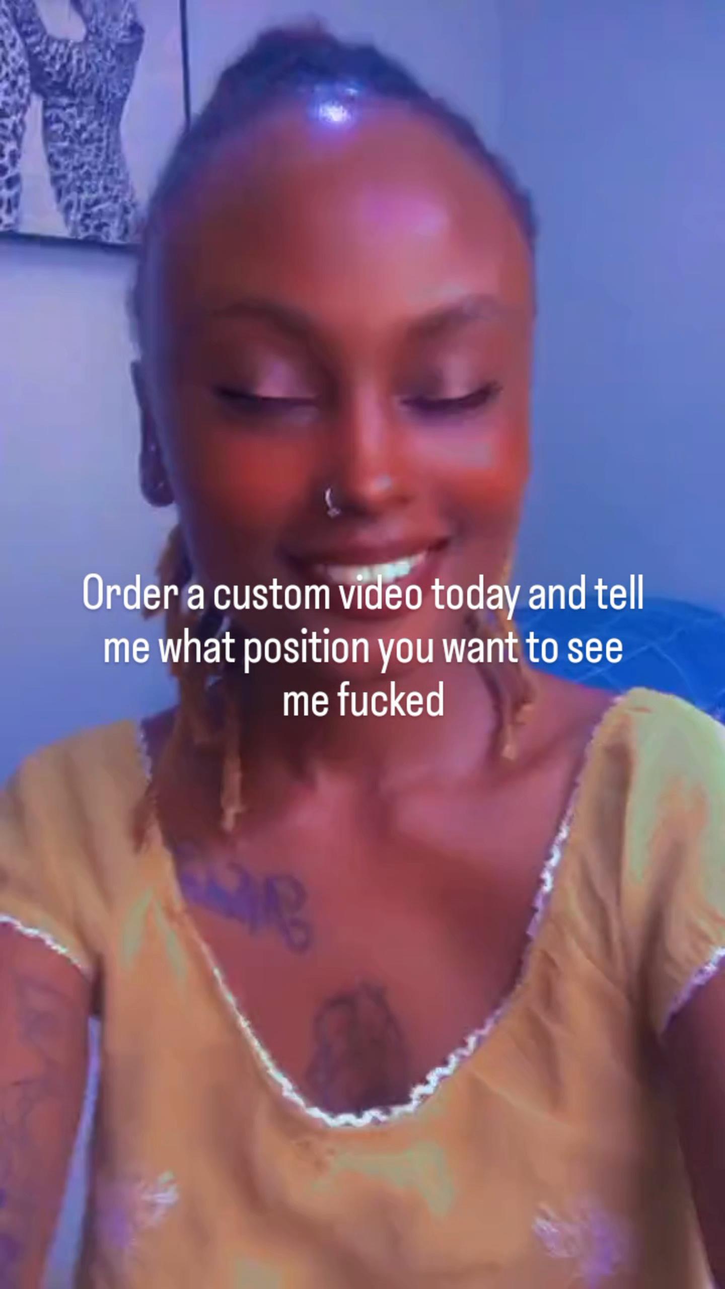 BangAfrica:What position do you want to see me fucked