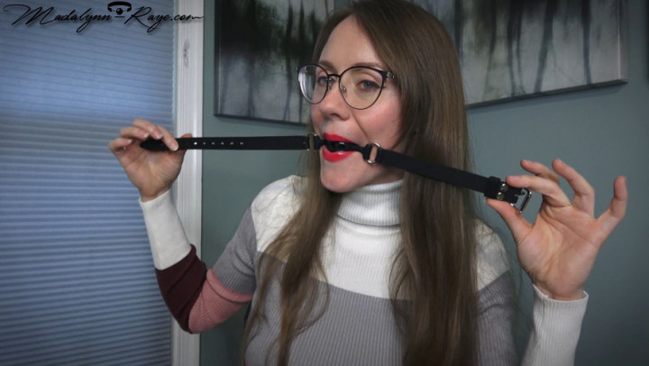 MadalynnRaye:Madalynn Raye is Ballgagged, drooling and edging you with ga