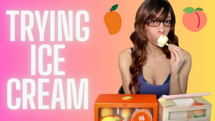 SultryStormy:Trying Ice Cream