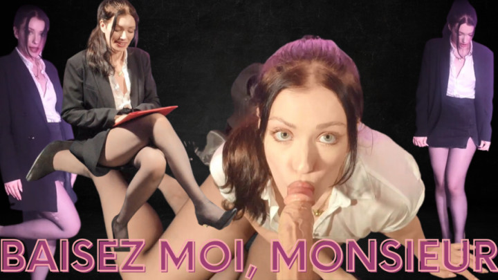leaked Blackmailed Intern in Heels Speaks French video thumbnail