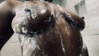 OreoCouple9 - Ebony Shower Before Oiled Up Sex - ManyVids