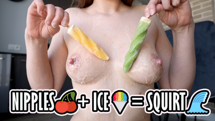 leaked Nipples+ice=squirt thumbnail