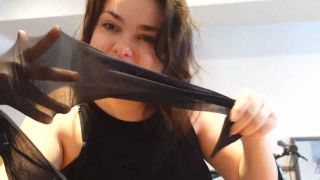 [251.77 MB] - Nylon try on - CanadianStilettoBabe