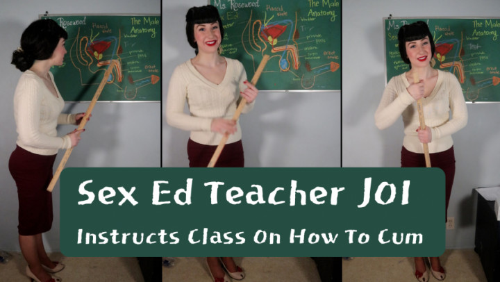 Sex Ed Teacher Instructs You To Cum JOI LuxRosewood