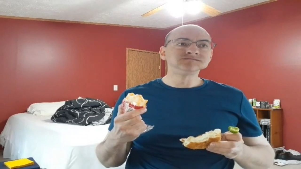 stouttheirish:Eating Cheese and Peppers Early May