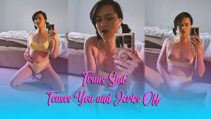 xTiffanyDollx:Cute Trans Girl Teases You and Jerks Off