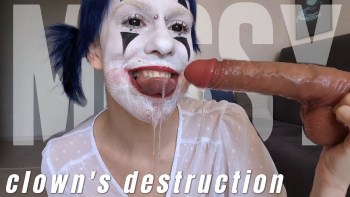 Dory_WetPaw:Clown girl's destruction