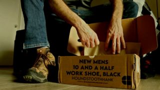 [954.83 MB] - New Mens 10 and a Half Work Shoe Black - HoundstoothHank