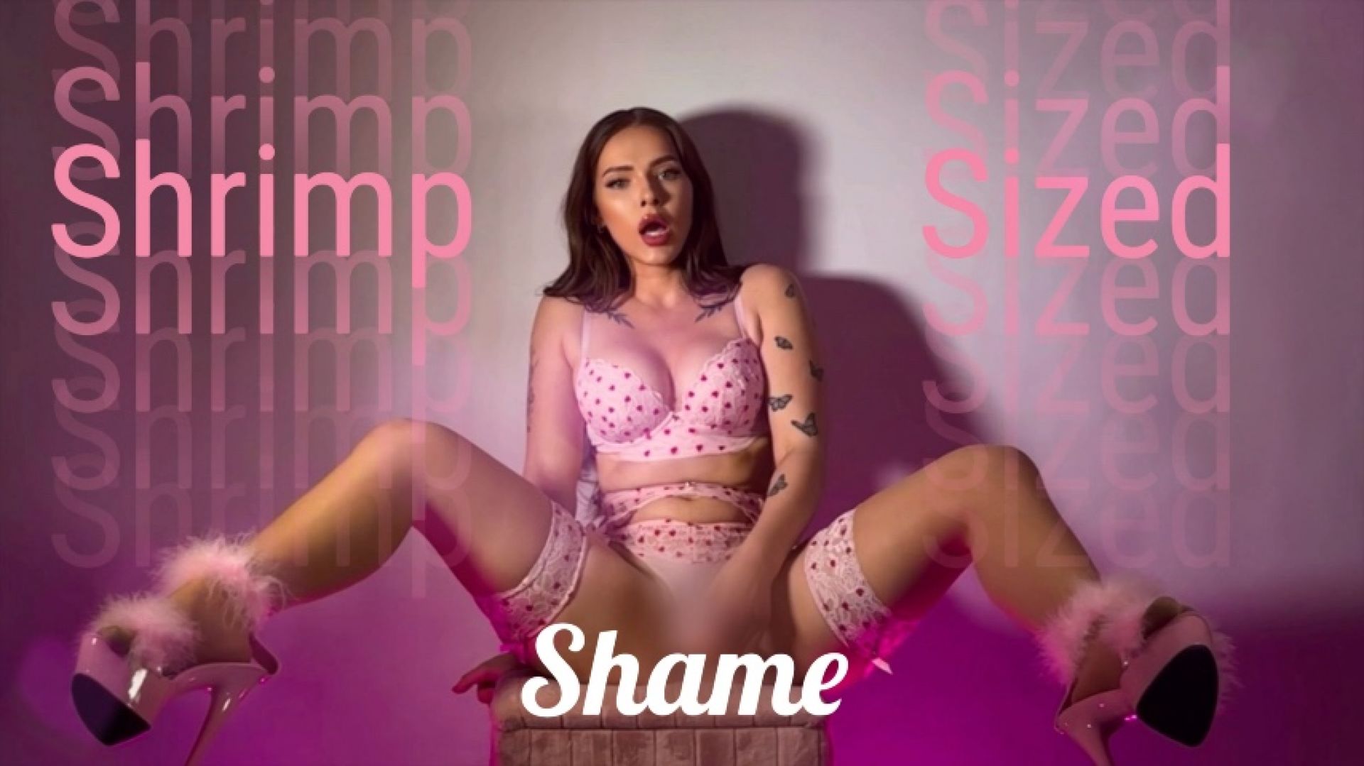 Maistressecherry:Pixelated porn: shrimp sized shame