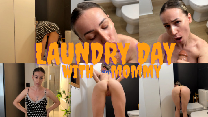 Mayaeyes:LAUNDRY DAY WITH stepMOMMY