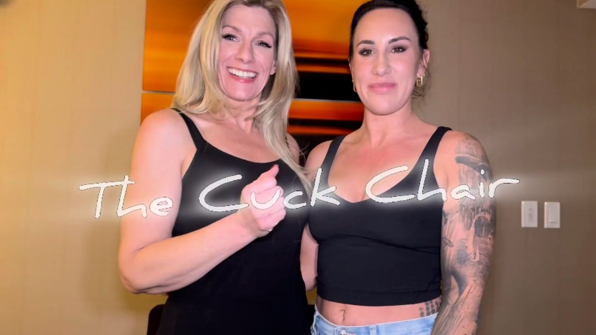 THE CUCK CHAIR Michelle Rayne x Fun Charlie x Doc Chocolate