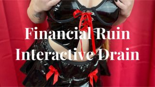 [672.66 MB] - Financial Ruin Interactive Drain - Goddess Roxy