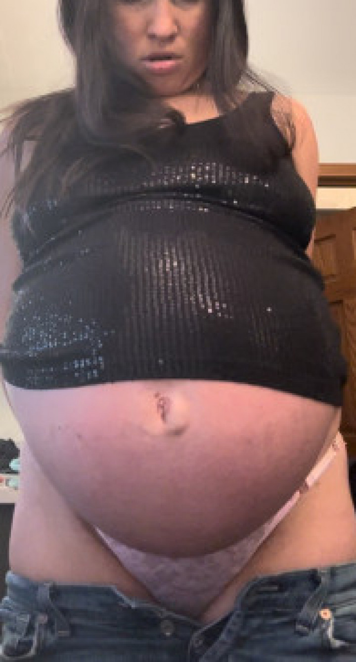 SexyMomof4:40 weeks Pregnant Jeans Try on Haul