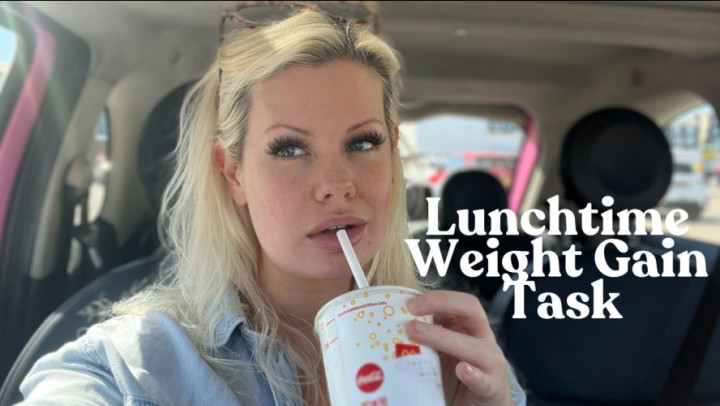 Miss Honey Hudson:Weight Gain Task For Hungry Piggies with Honey Hudson