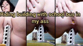 [639.82 MB] - Riding building with school bus in ass - DawnOfTheRiver