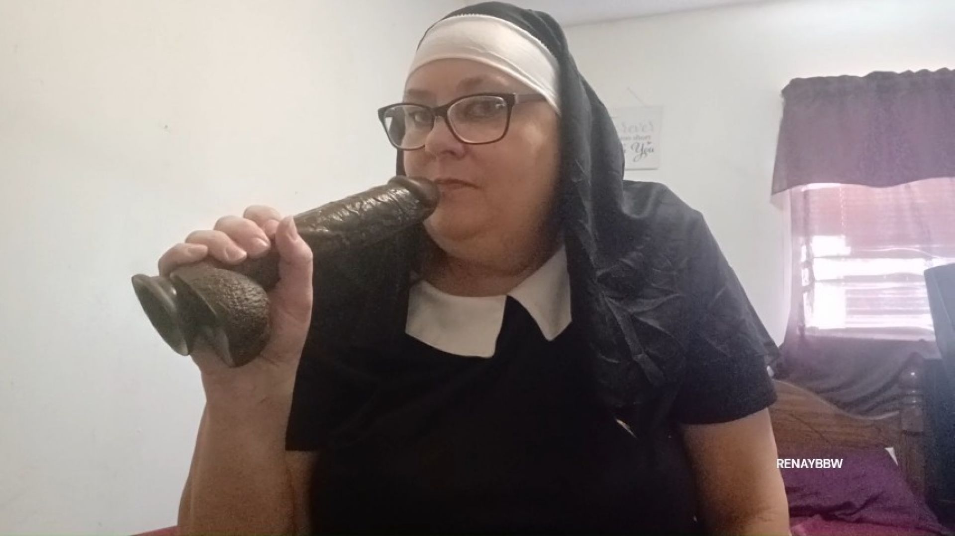 RENAYBBW:Nun Renay Gives BBC BJ