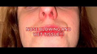 [453.68 MB] - SUPER WET NOSE BLOWING - Fetishcouple2022