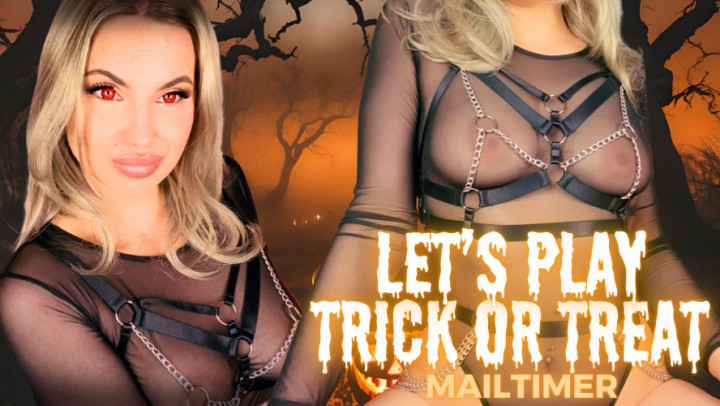 Goddess Aurora Jade:Let's Play Trick Or Treat Blackmail Fantasy Mailtimer