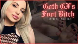 [528.16 MB] - Goth GF Vol 2: Foot Bitch - Goddess Aurora Jade