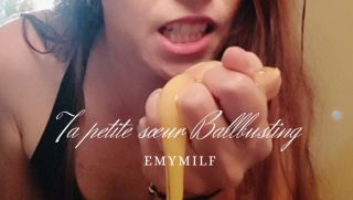 [612.10 MB] - Ta soeur ballbusting - EmyMILF