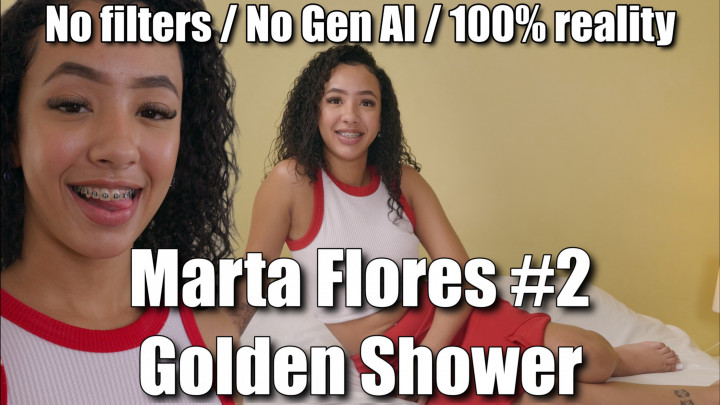 tentenlatinas:Marta Floreza #2 - Golden Shower