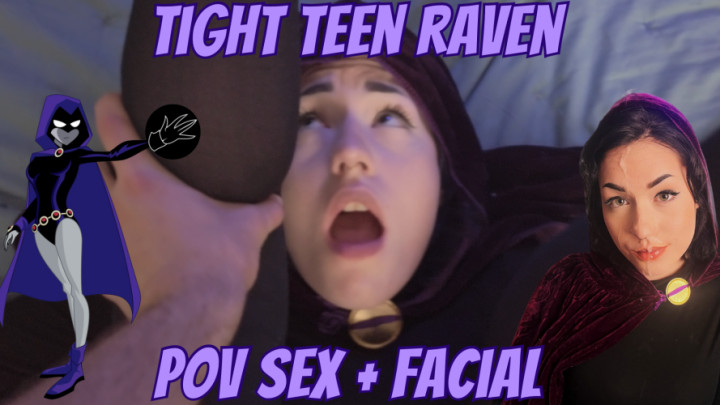 leaked Tight Teen Raven POV Fuck + Facial thumbnail