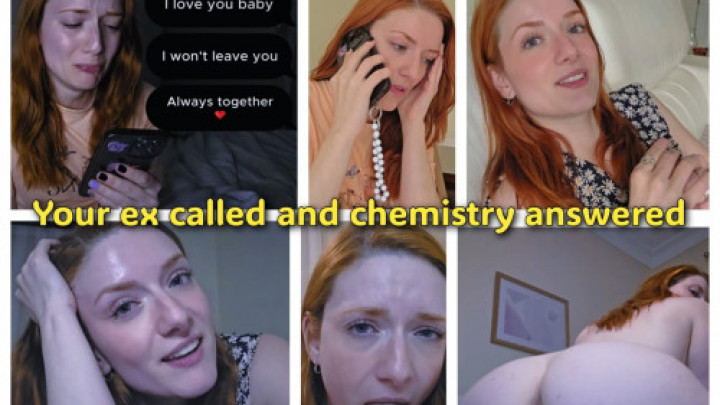 Evelyn Jade:Your ex called and chemistry answered