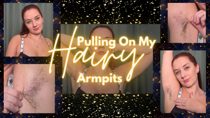 CuteBootyBabe21:Pulling on my Armpit Hair