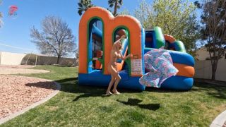 [271.45 MB] - Naked MILF being Silly and Outdoor PEE - LaLa Tada