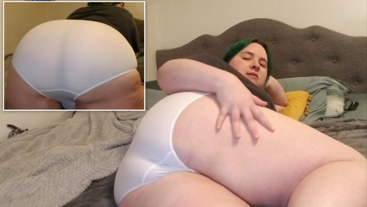 leaked Worship My Big Ass In White Panties thumbnail