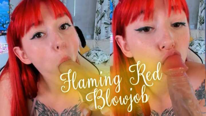 Anna_Prince:Flaming Red Blowjob