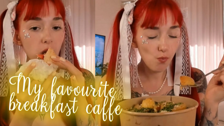 Anna_Prince:My favourite breakfast caffe unboxing