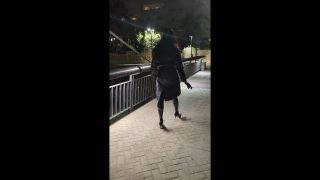 [368.14 MB] - Gummed Tania walks smoking in the street - Dominatrix_Tania