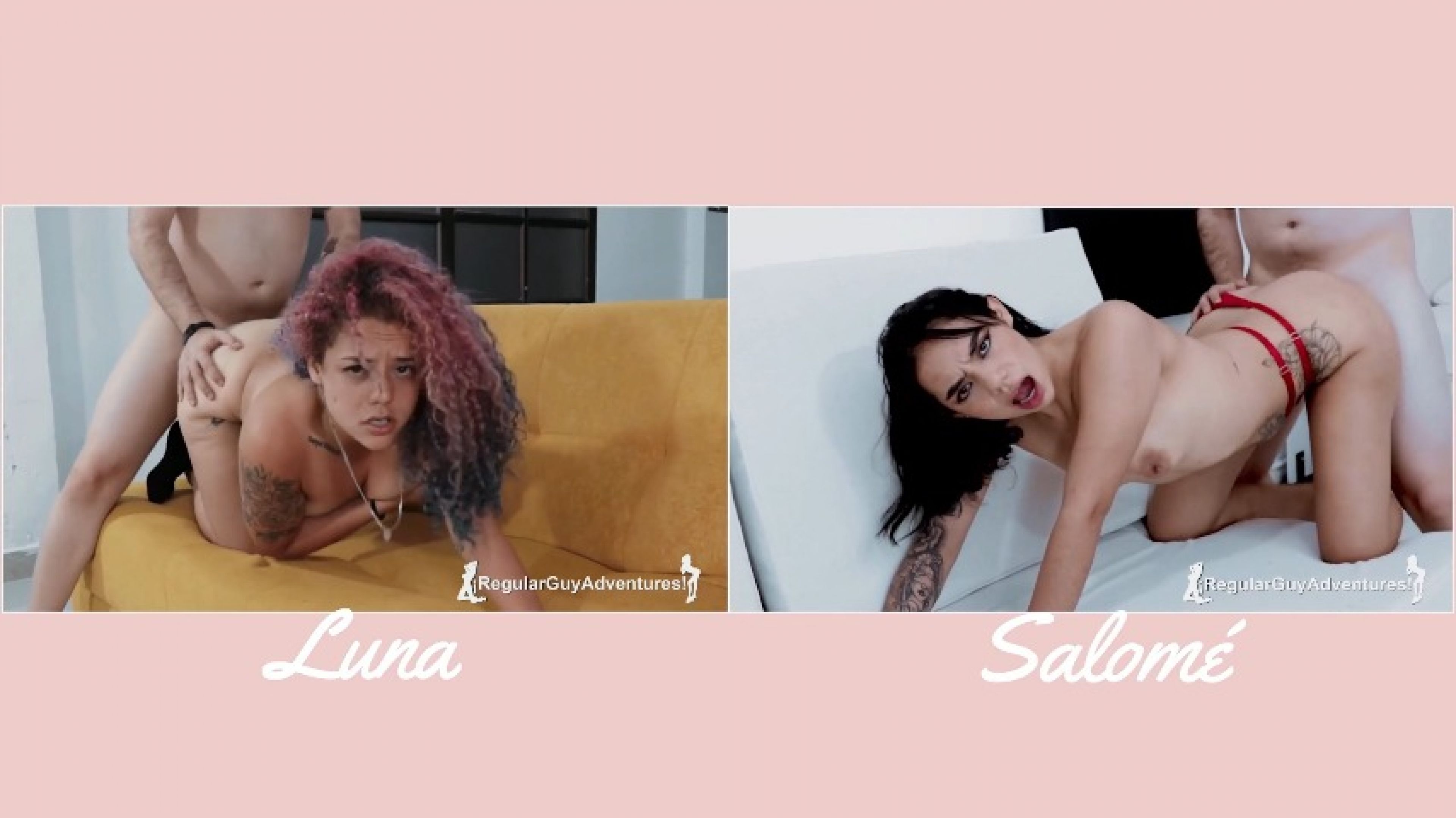 RegularGuyAdventures:4k - FREE VIDEO: VERSUS#1 - LUNA vs SALOME