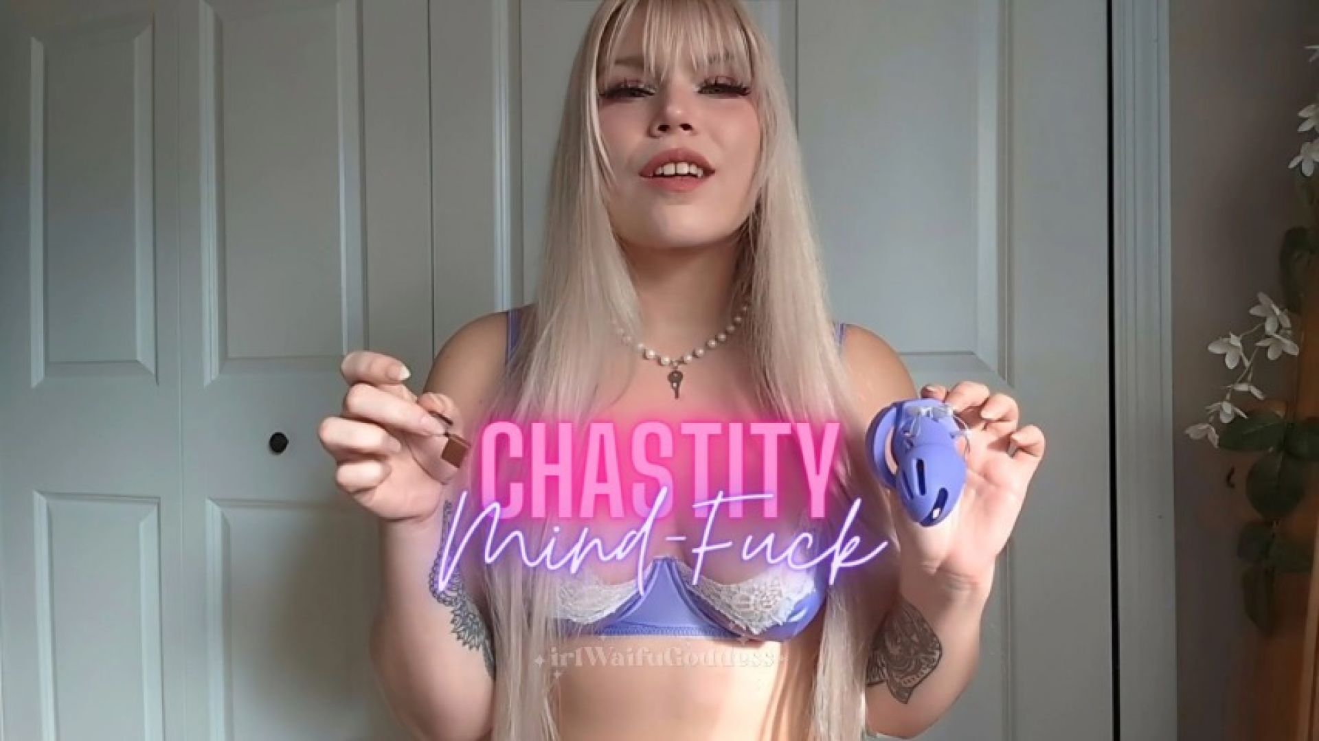 irlWaifuGoddess - Chastity Mindfuck - ManyVids
