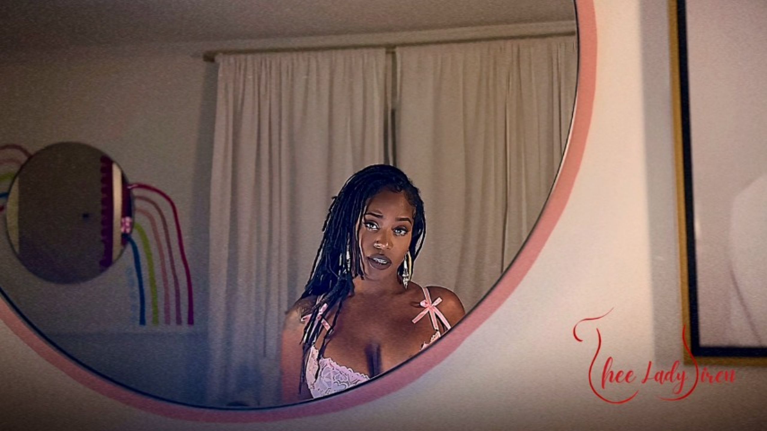 TheeLadySiren:Caught You Staring, Cum While I Get Ready