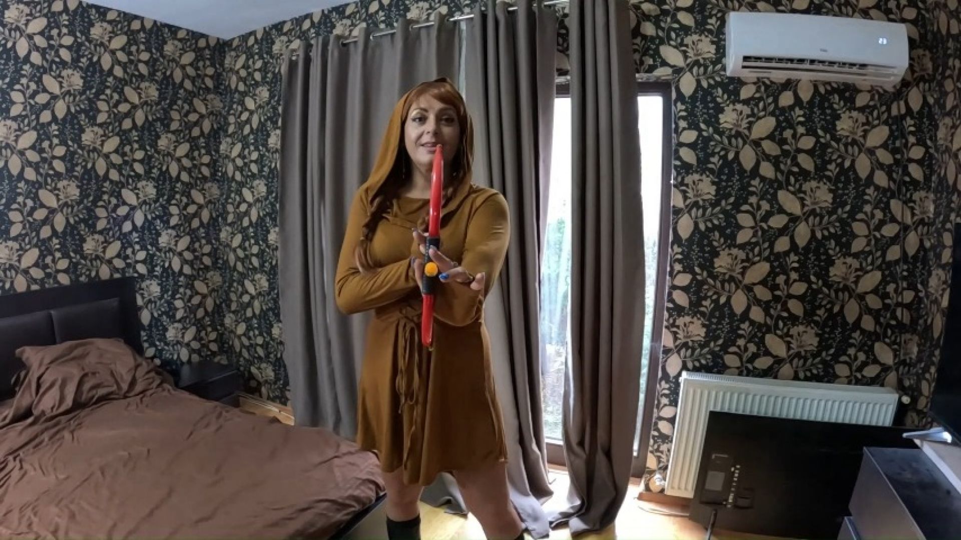 MilfyCalla:Naughty Miss Hood  Throat, Doggy ,Cum ep 291