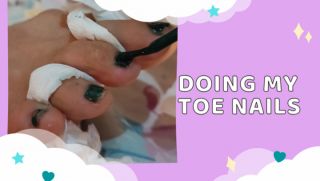 [561.07 MB] - Doing my toe nails - ofbabykush