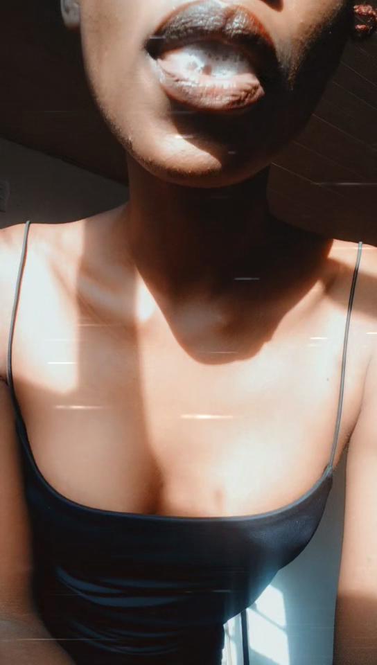 YourAfricanGoddess:You drink the goddess' saliva for dinner