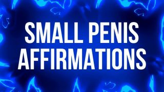 [609.45 MB] - Small Penis Affirmations for Losers - FemdomAffirmations