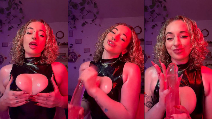 CALAMITYSHERE:SEXY & SENSUAL JOI - WATCH MY OILY TITS WHILE WE STROKE