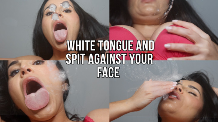 Lalo and Vanessa:White tongue and spit against your face - Lalo Cortez and V