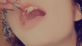 [27.46 MB] - Mouth play with tiny - Lovegiantess