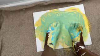 [574.21 MB] - Feet Fun in Paint - LuvSunnie_
