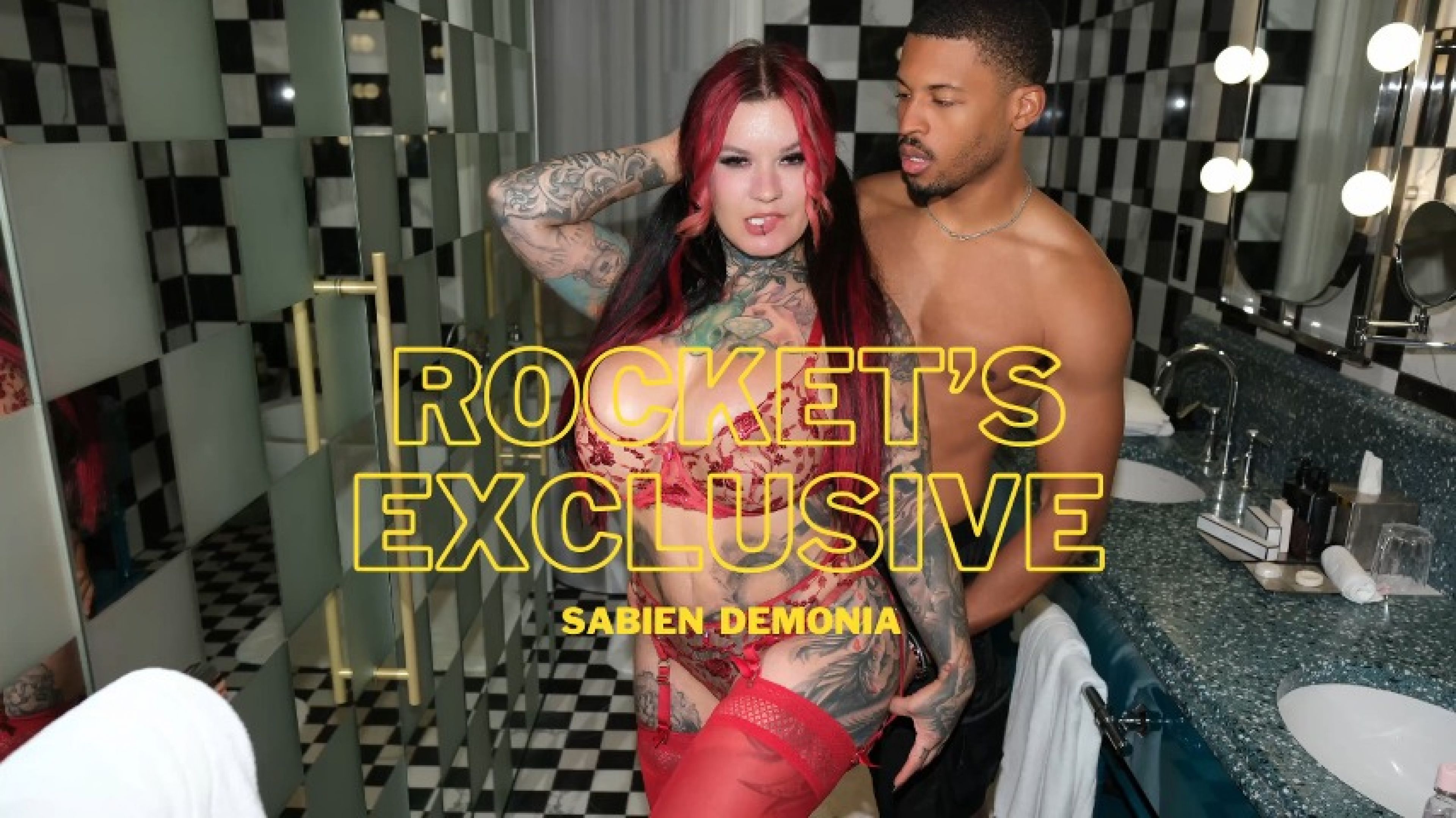 RocketPowersXXX:ROCKET EXCLUSIVE S2 FT SABIEN DEMONIA ANAL RIMMING AND PISS