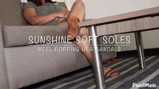 [482.60 MB] - Sunshine Soft Soles Heel Popping Sandals - pedsrmedsproductions