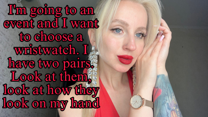 Princess_Julia:Wristwatch worship