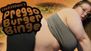 [1.12 GB] - Preggo Cheeseburger Challenge - FeedistDani