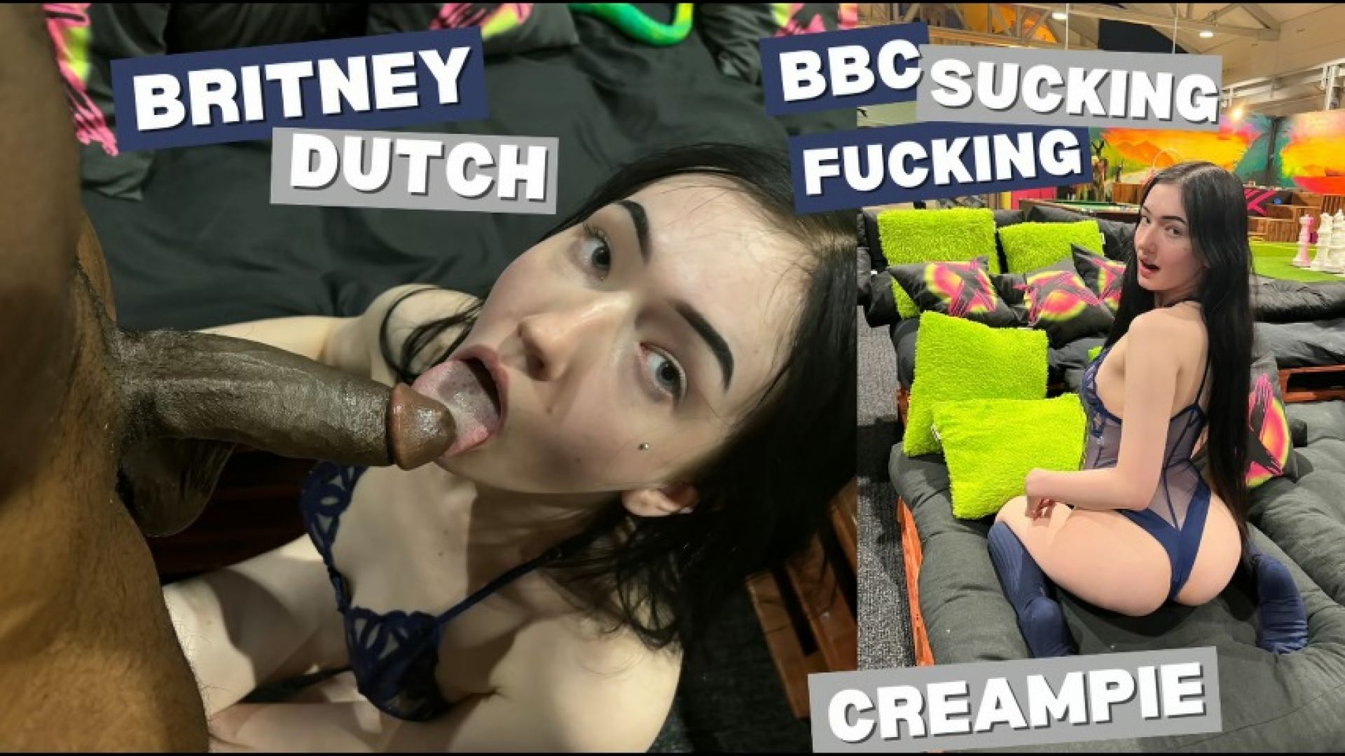 Britneydutch:Sucking & Fucking a BBC untill a CREAMPIE! | Britney Dutch